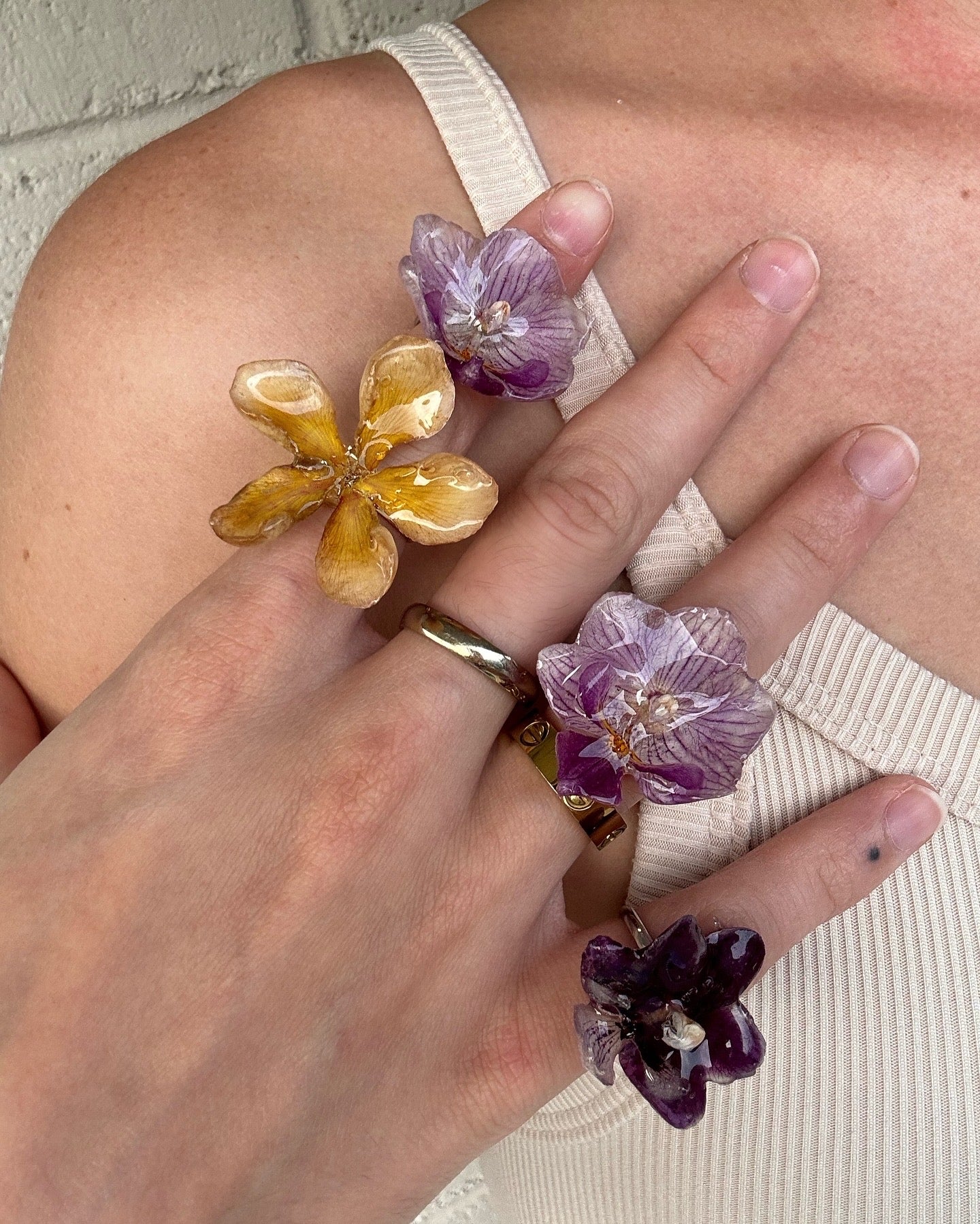 Mini Flower Ring