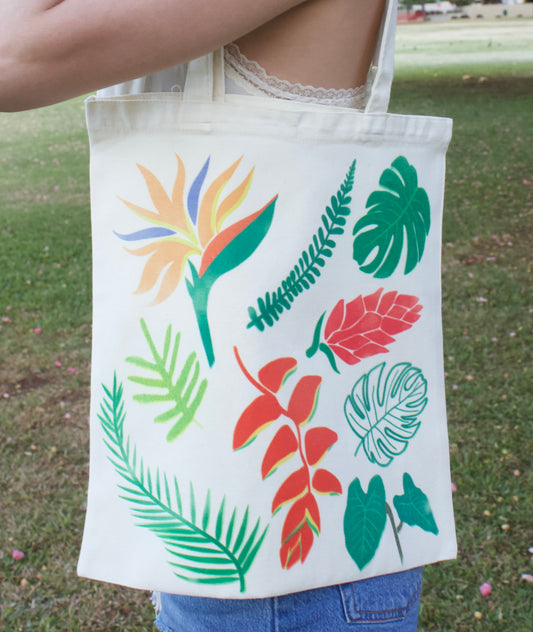 Hawaiian Plants Tote