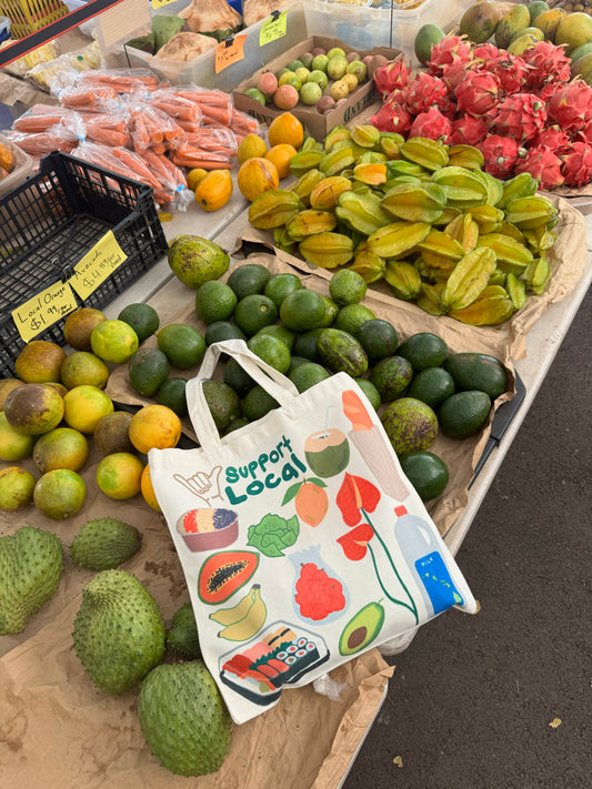 Support Local Market Tote