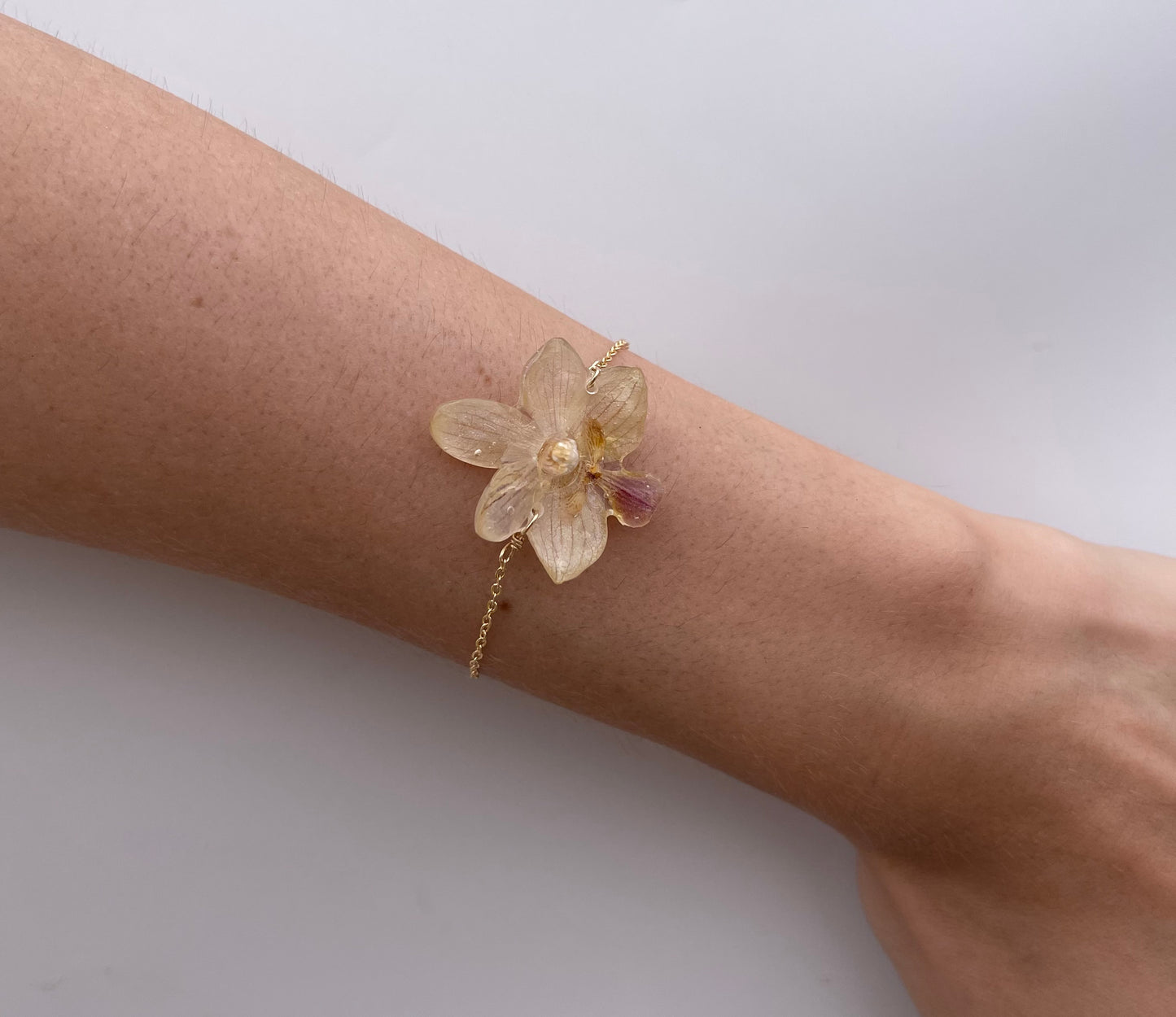 Super Mini Flower Pendant Bracelet