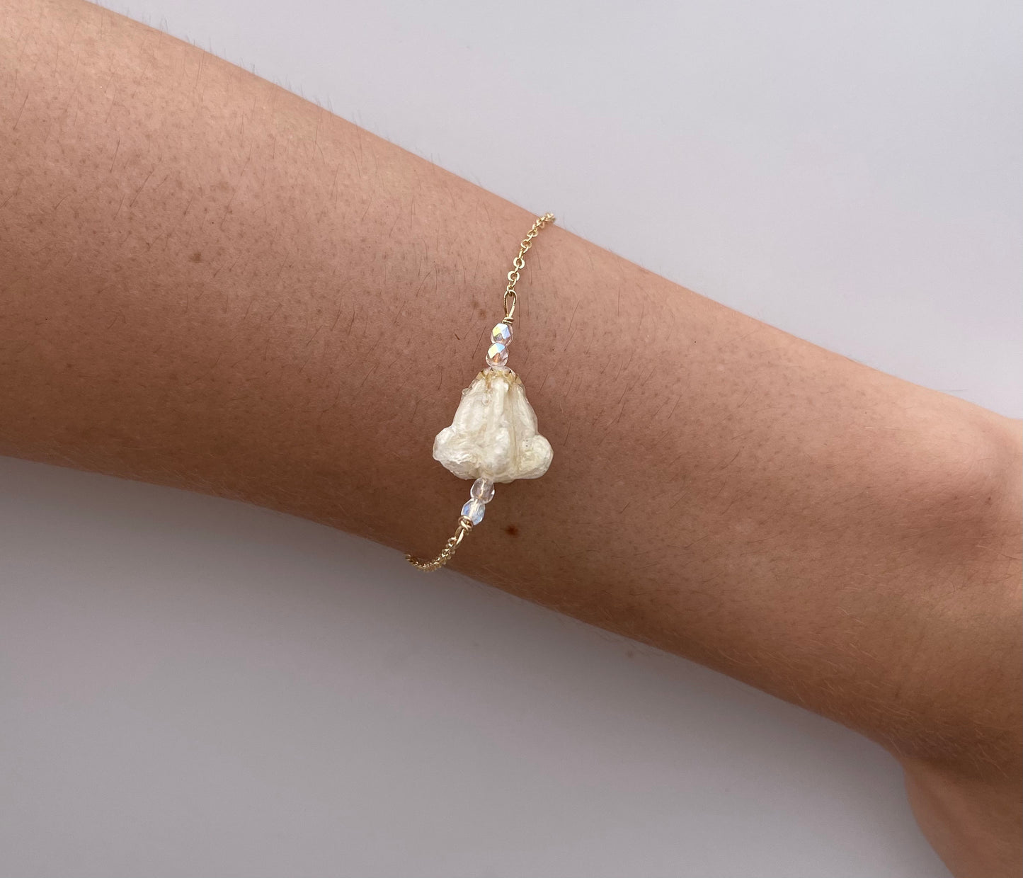 Super Mini Flower Pendant Bracelet