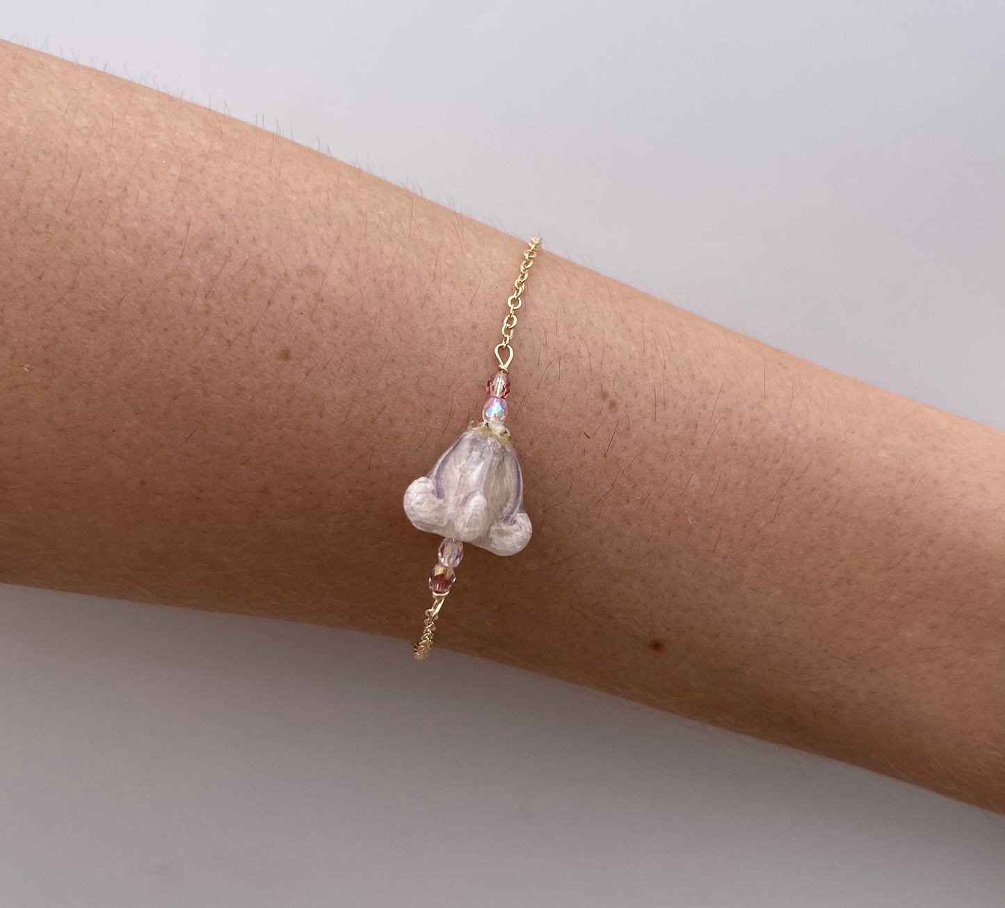 Super Mini Flower Pendant Bracelet